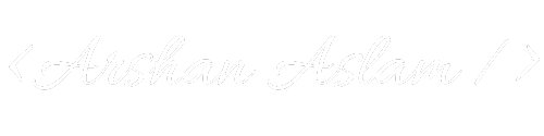 Arshan's blogs