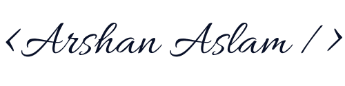 Arshan's blogs